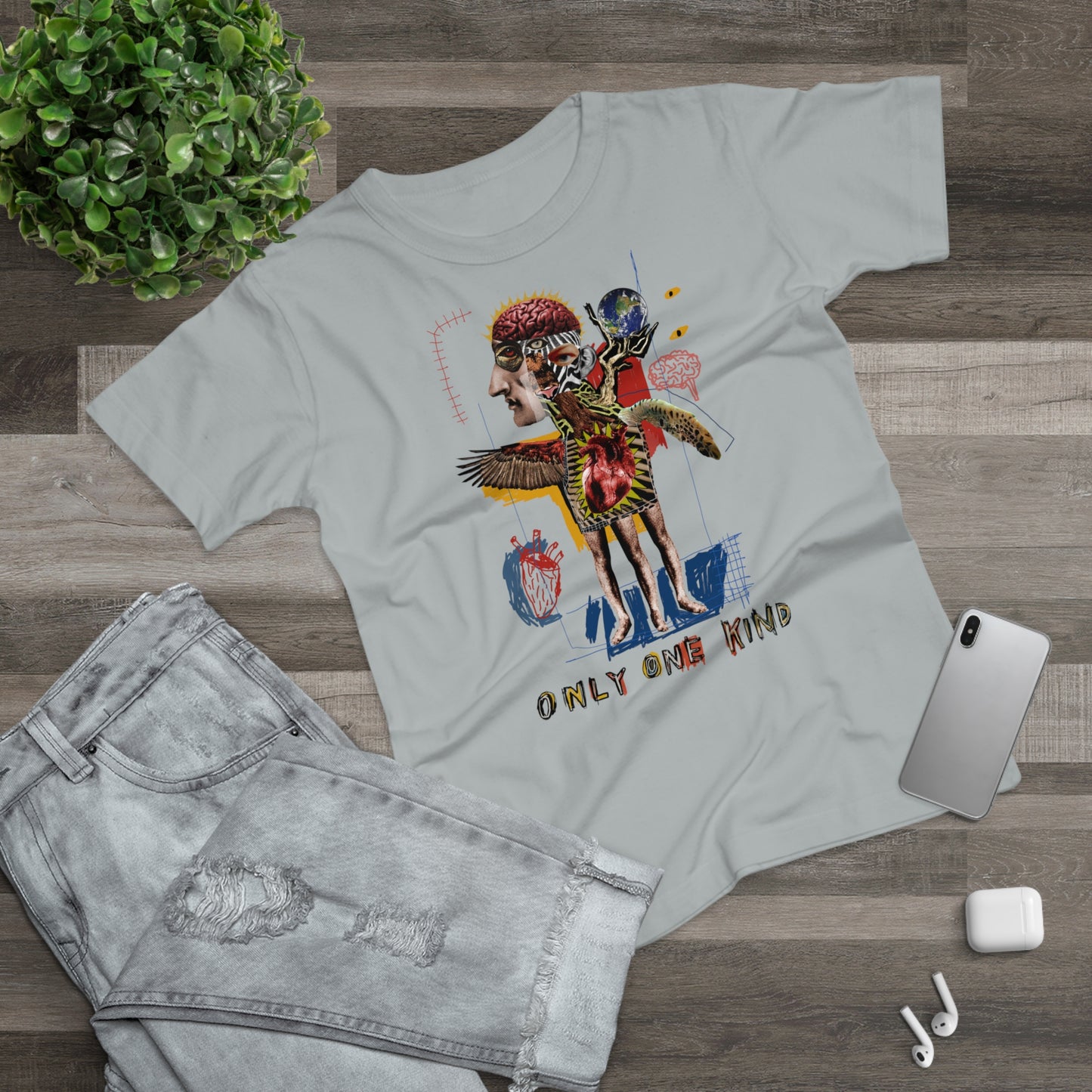 Artistic Women's T-Shirt - 'Only One Kind' Graphic Tee