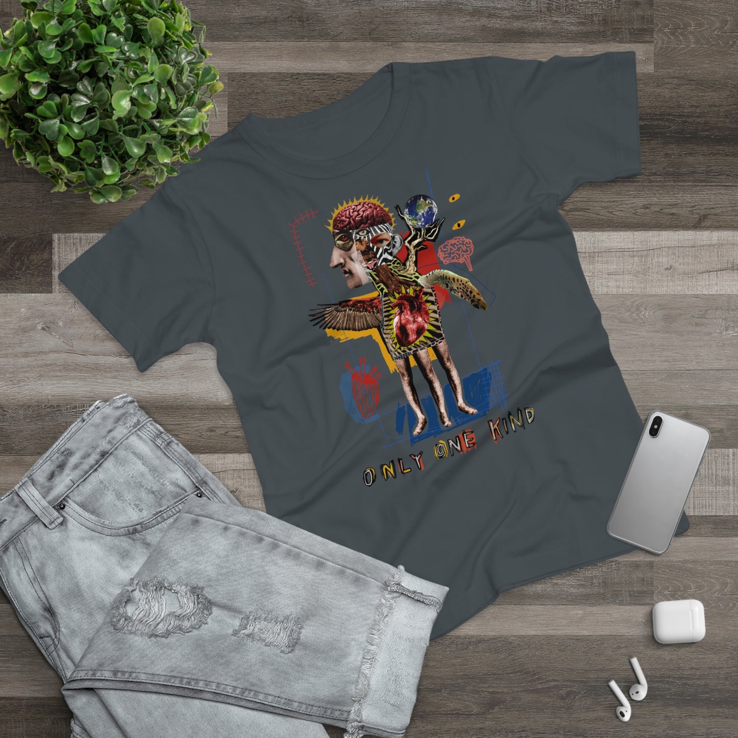 Artistic Women's T-Shirt - 'Only One Kind' Graphic Tee