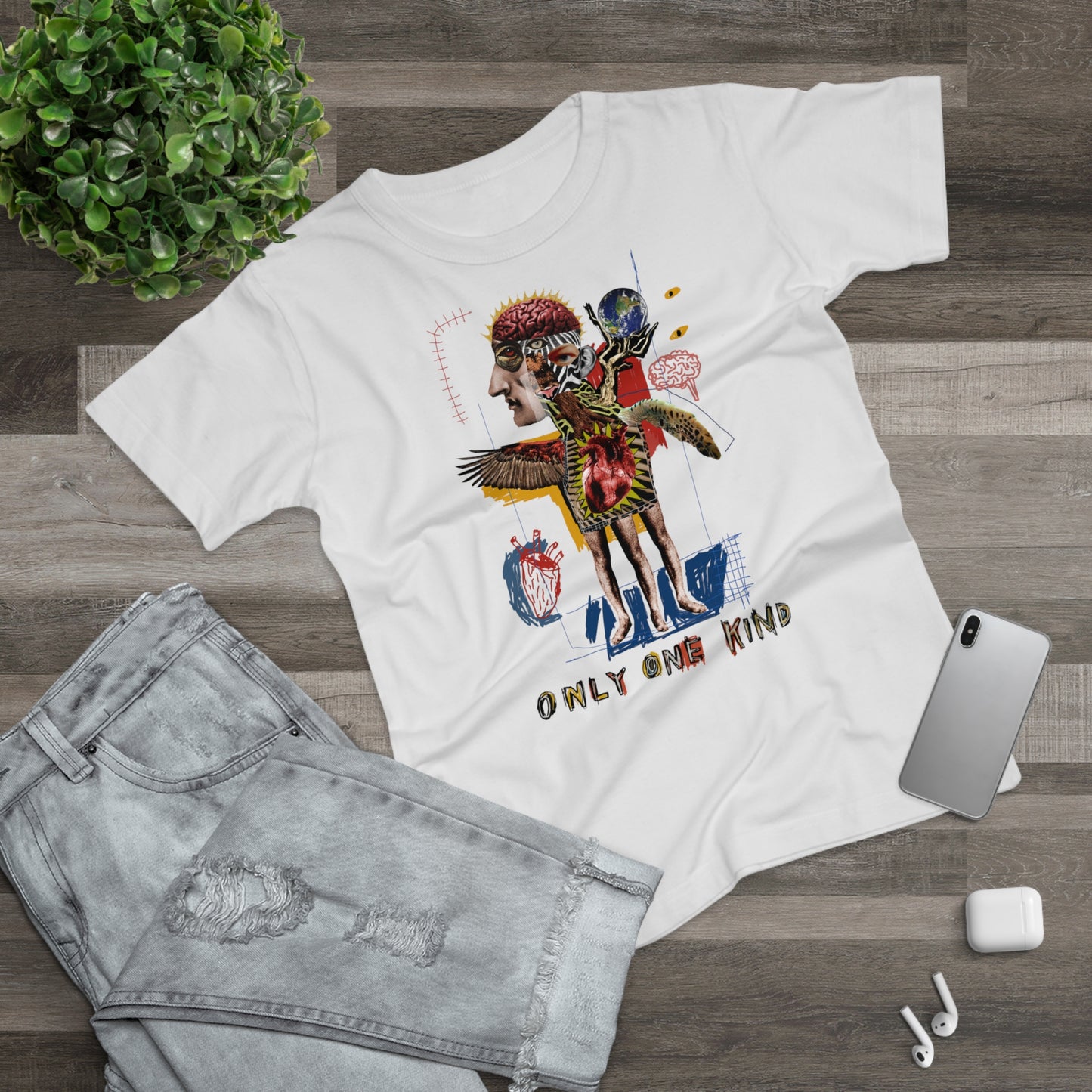Artistic Women's T-Shirt - 'Only One Kind' Graphic Tee
