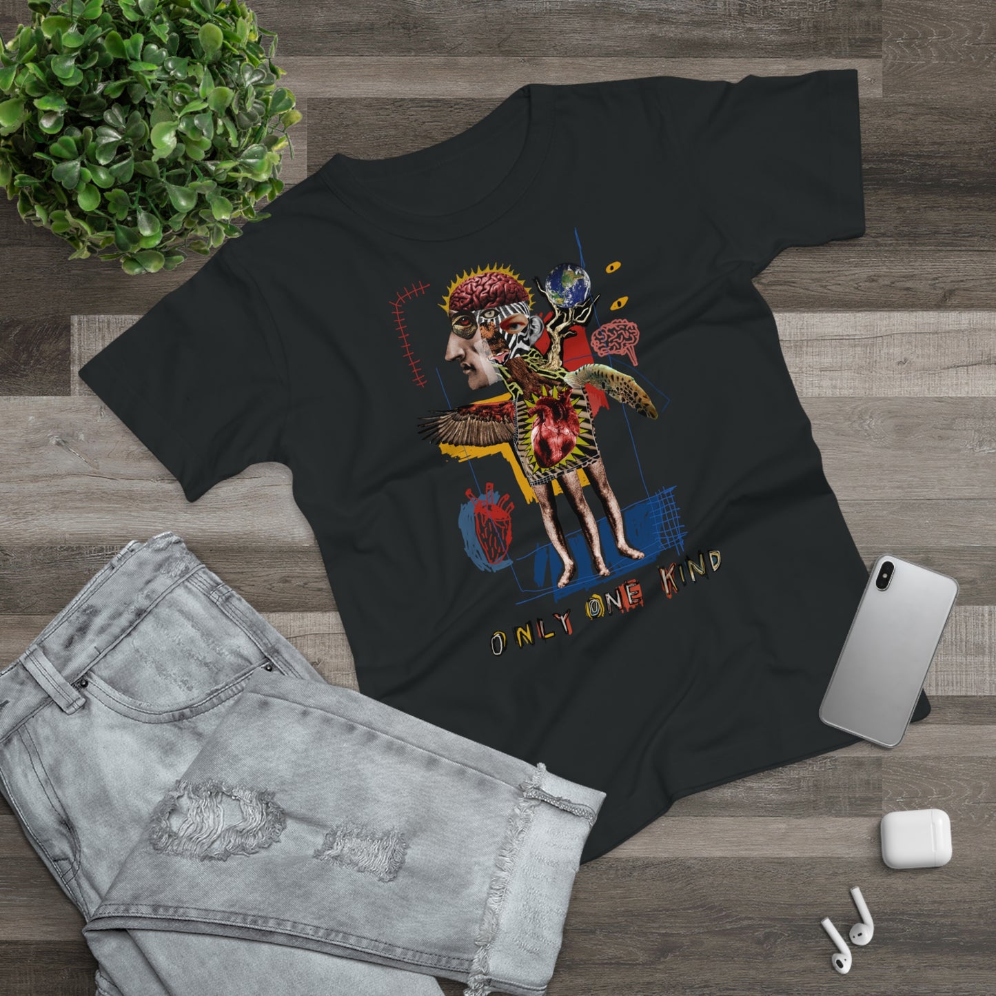 Artistic Women's T-Shirt - 'Only One Kind' Graphic Tee